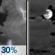 Thursday Night: Chance Showers And Thunderstorms then Mostly Cloudy