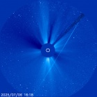 Latest LASCO C3 image of the Sun