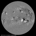 Latest SDO/HMI Magnetogram image of the Sun