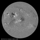 Latest SDO/HMI Magnetogram image of the Sun