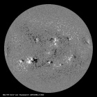 Latest SDO/HMI Magnetogram image of the Sun